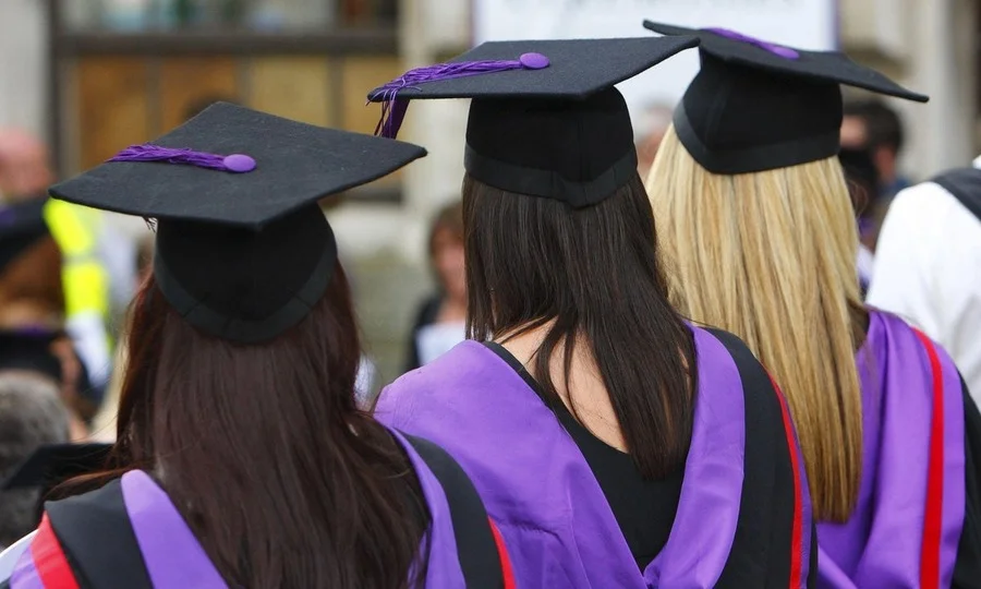 Student loan documents pile