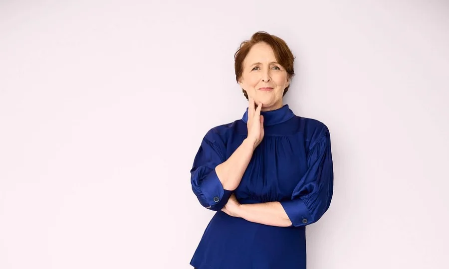 Fiona Shaw close-up portrait