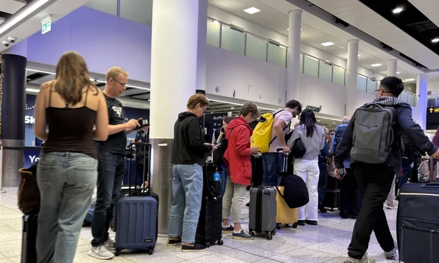 Passengers facing flight cancellations