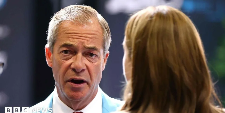 Nigel Farage speaks conference