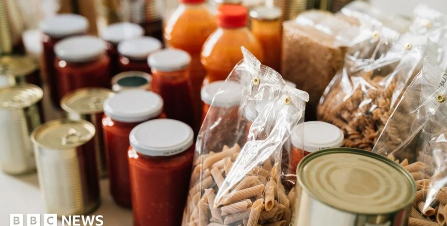 Emergency food supplies at home